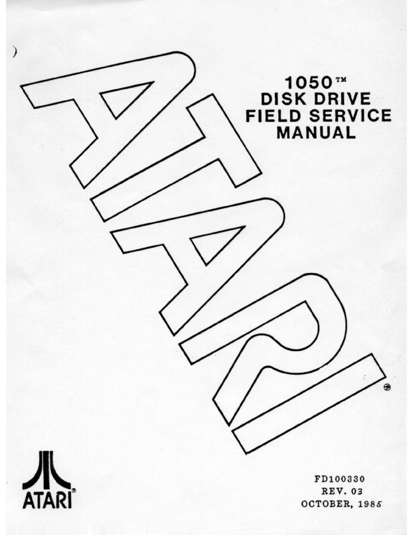 Atari Mini-Speedy 1050 Service manual