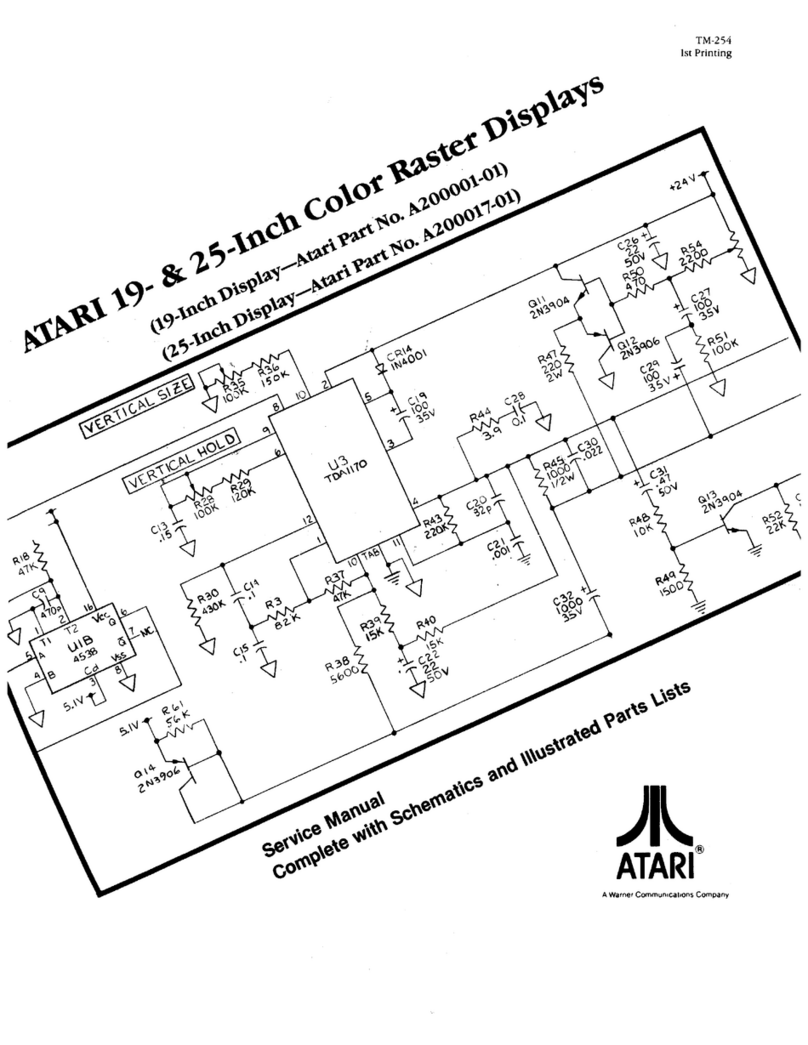 Atari A200001-01 User manual