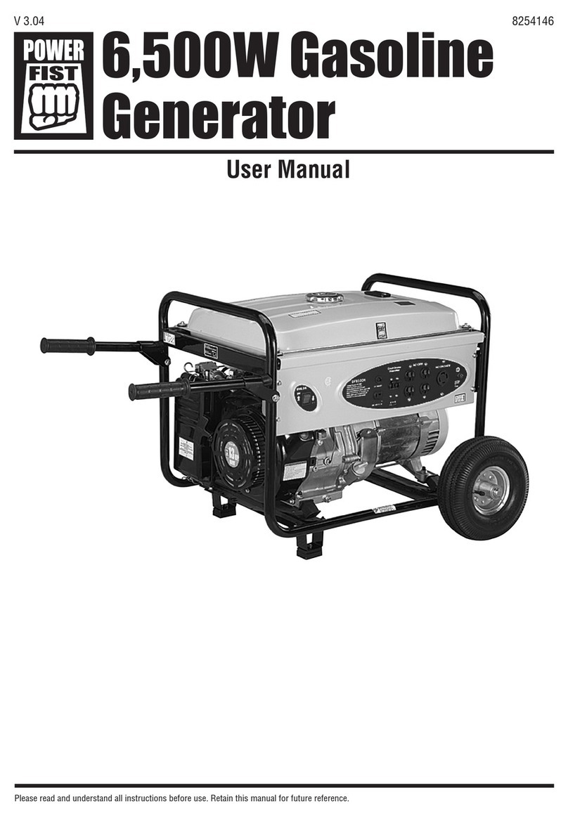 Power Fist 8254146 User manual