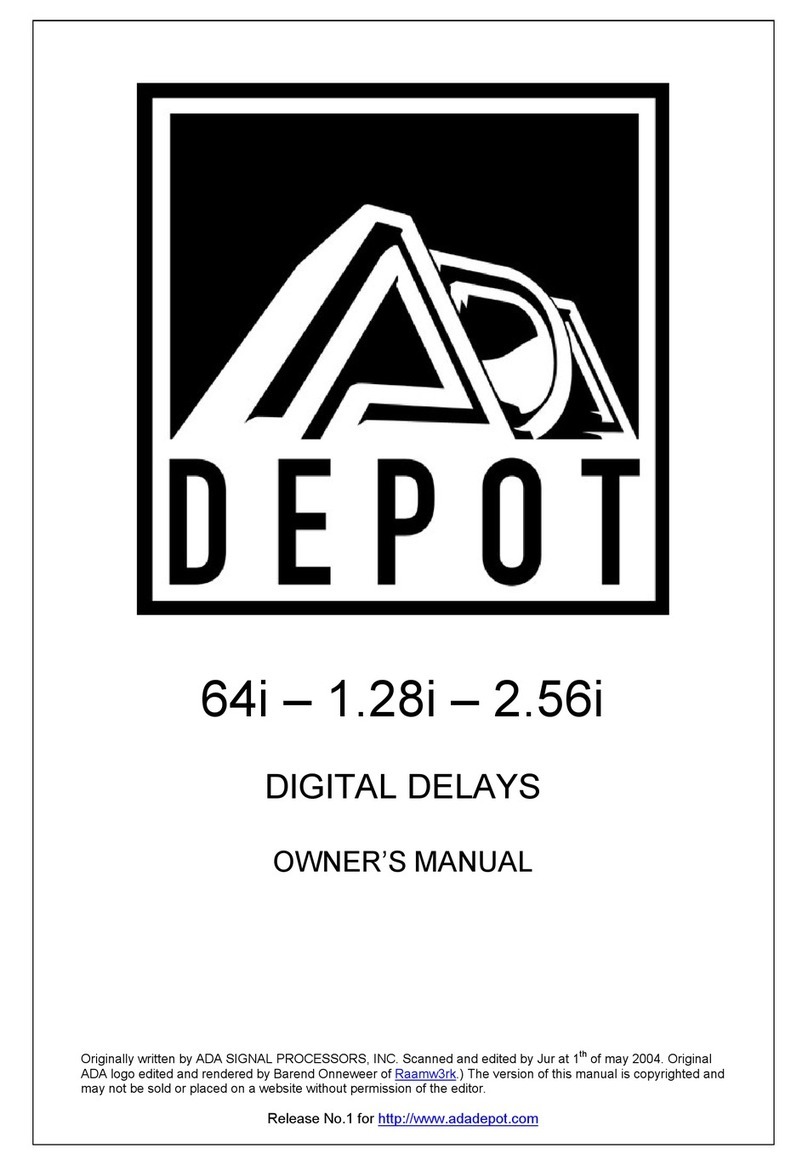 A/DA 64i owner's manual