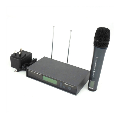 Sennheiser ew 300 G2 User manual