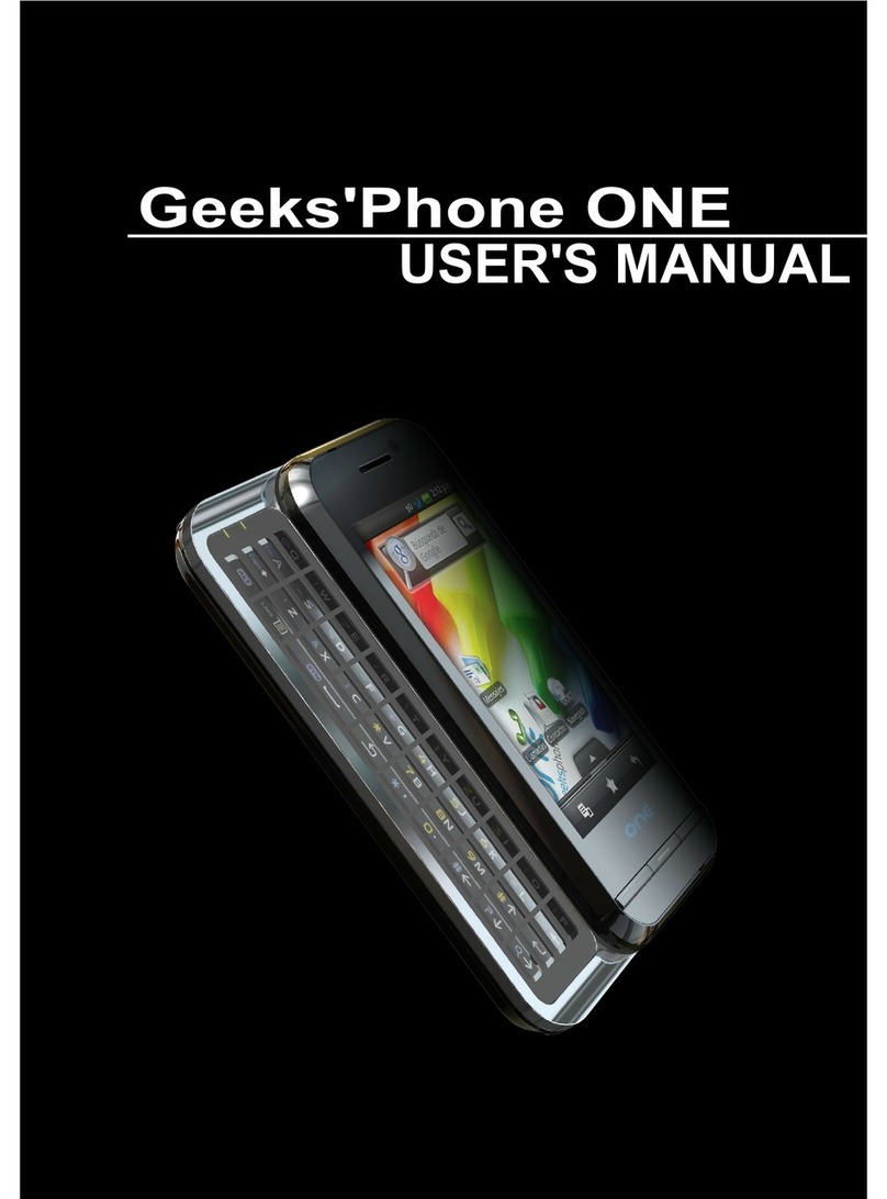 GeeksPhone ONE User manual