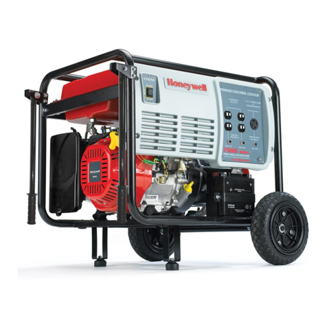 Honeywell HW7500E - Portable Generator NOT User manual