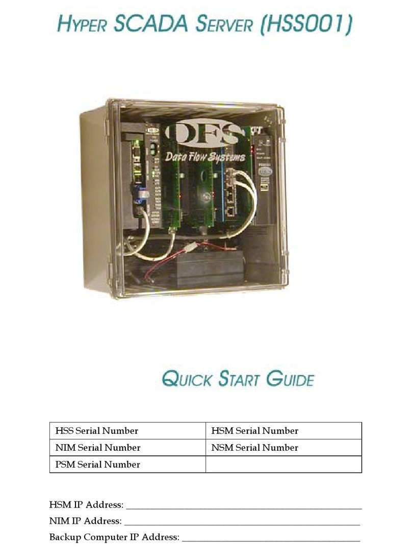 Data Flow Systems Hyper SCADA HSS001 quick start guide Data Flow Systems Hyper SCADA HSS001 quick start guide