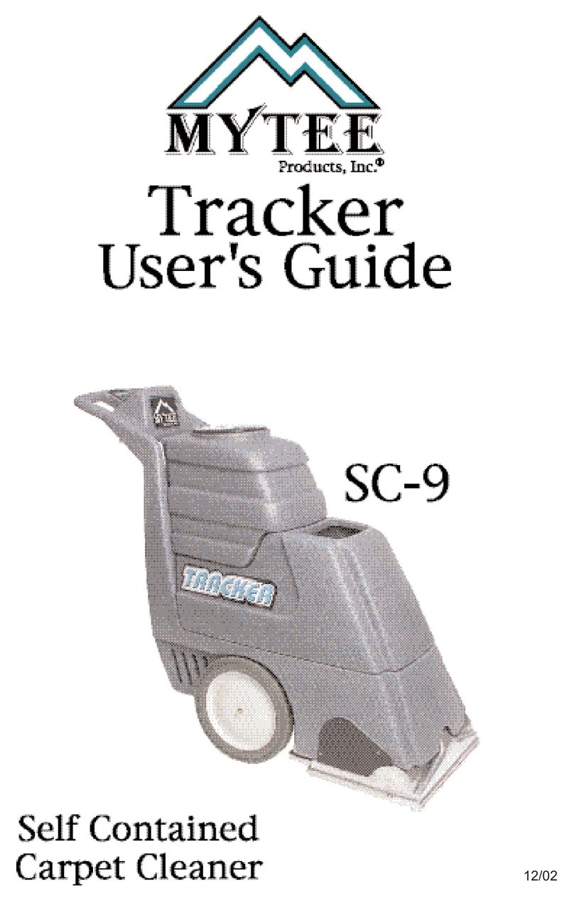 Mytee Tracker SC-9 user guide