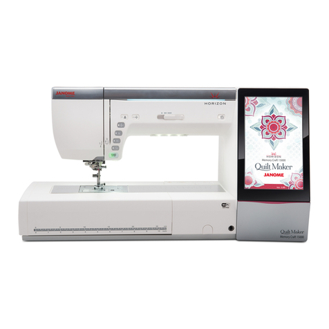 Janome MC15000 User manual