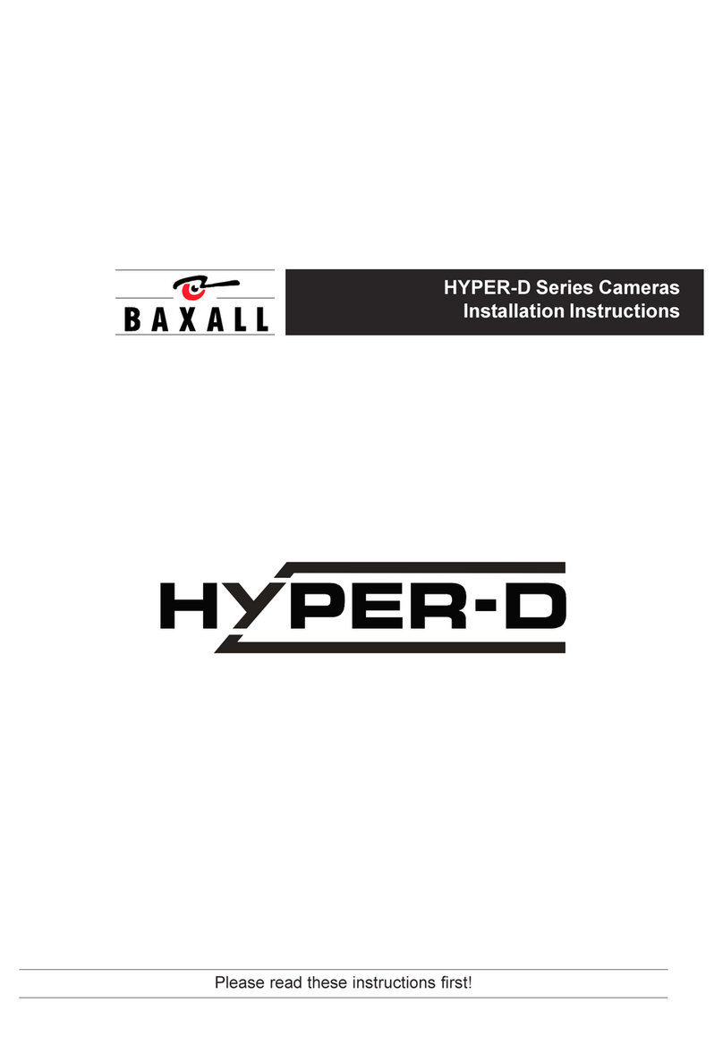 Baxall HYPER-D Series installation instructions