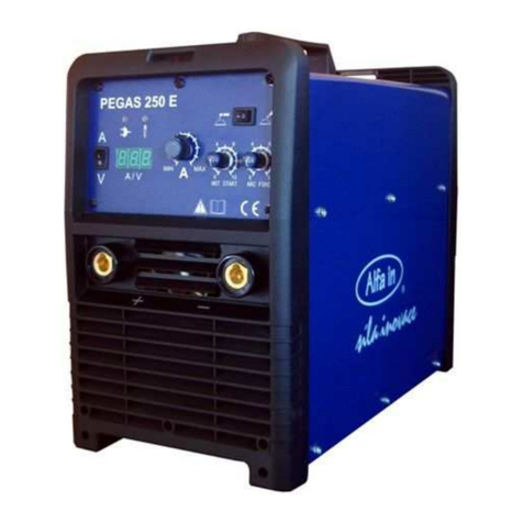 Alfain PEGAS 250 E CEL User manual