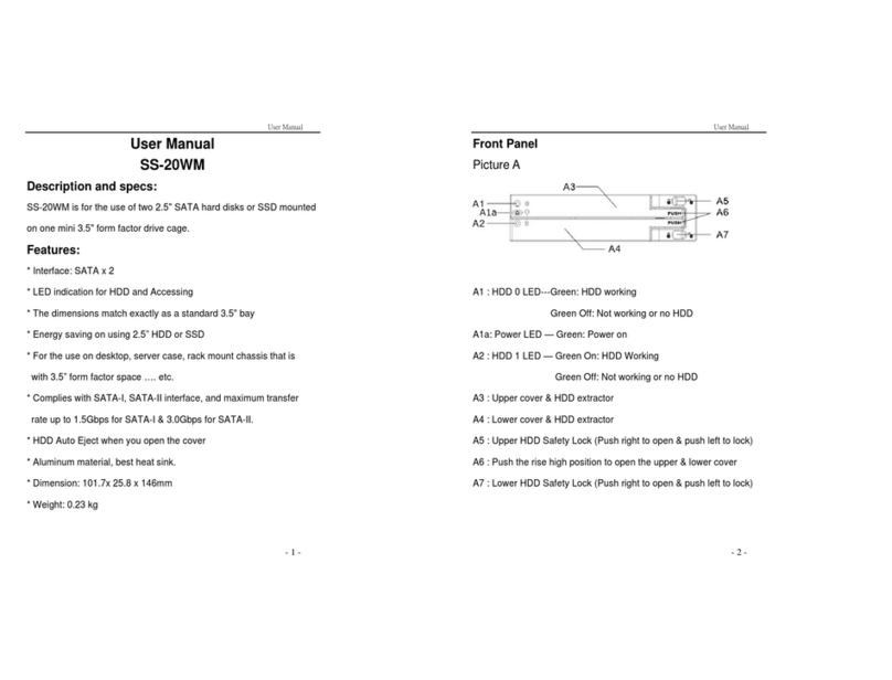 ELStorage SS-20WM user manual
