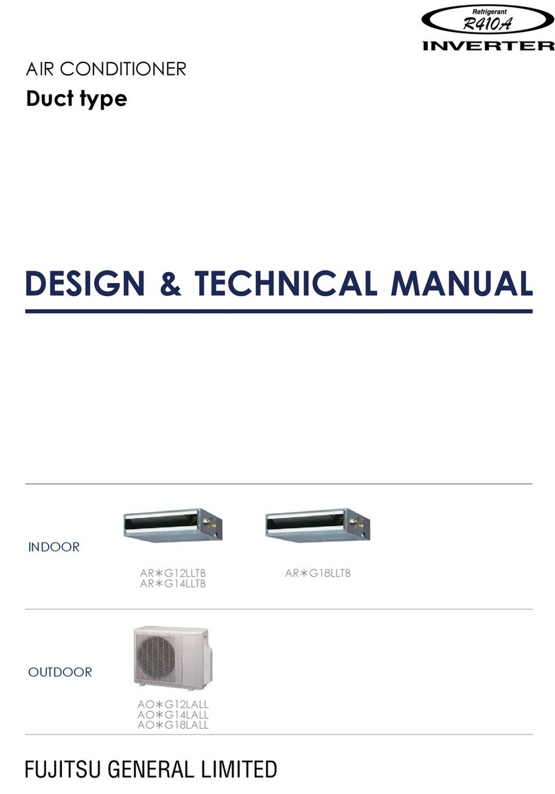 Fujitsu AR*G12LLTB Service manual