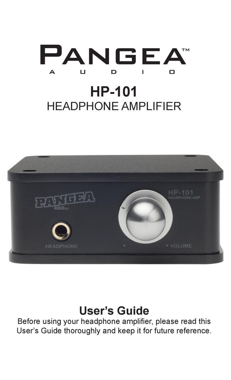 Pangea Audio HP-101 user guide