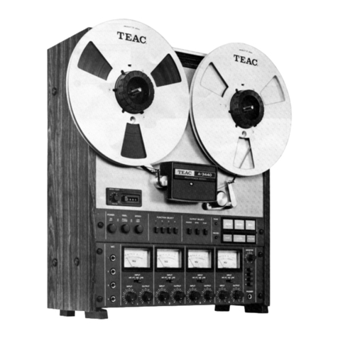 Teac A-3440 User manual