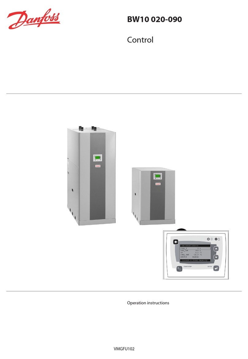 Danfoss BW10 020-090 Operation instructions