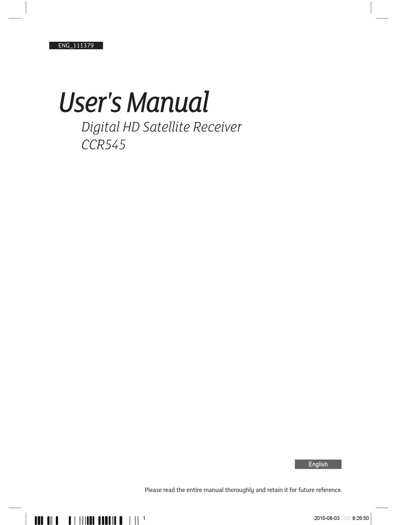 CityCom CCR545 user manual