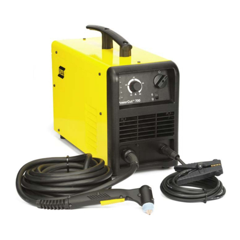 ESAB PowerCut 700 PT-39 instruction manual