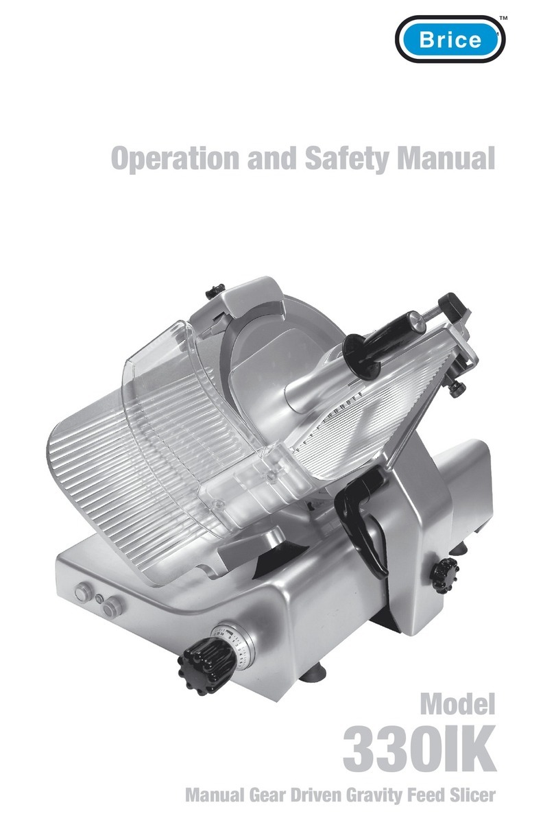Brice 330IK Use and care manual