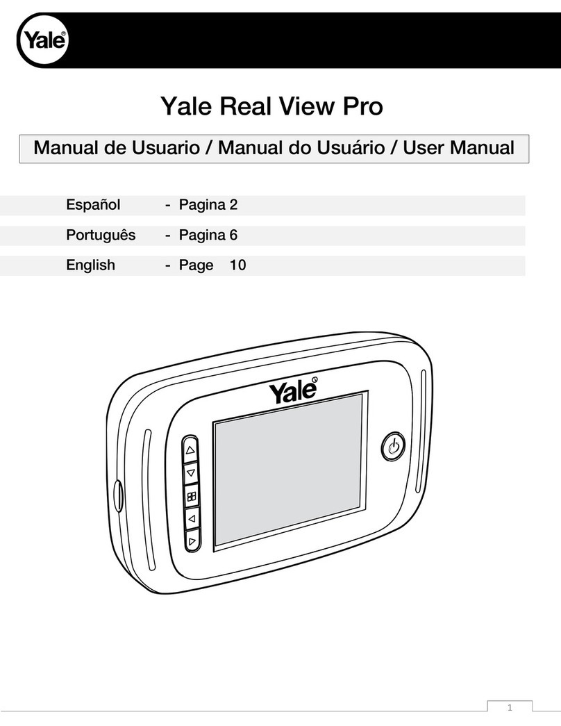 Yale Real View Pro User manual