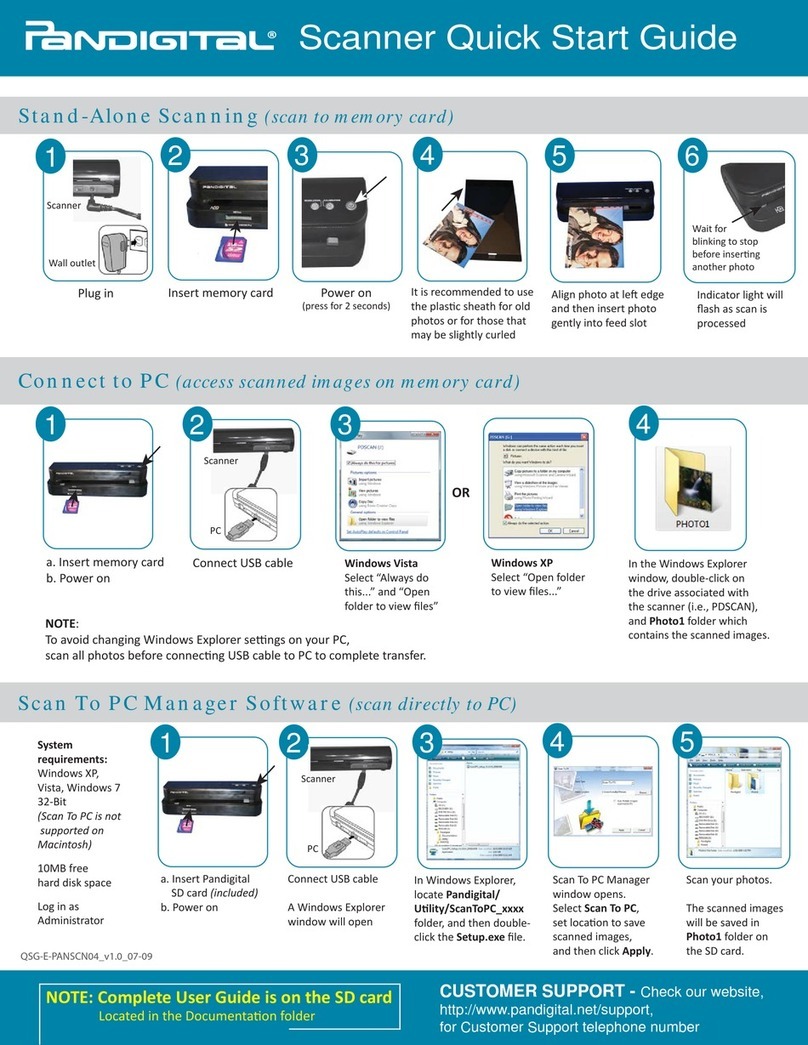 Pandigital PANSCN04 User manual