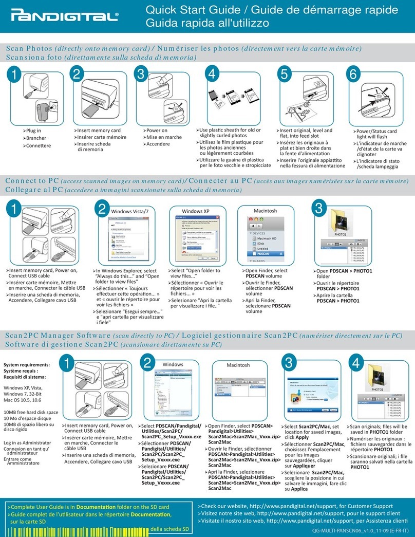 Pandigital PANSCN06 User manual