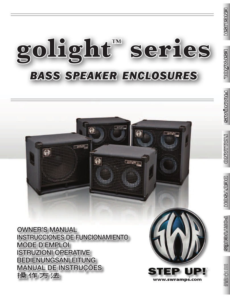 SWR Golight series owner's manual