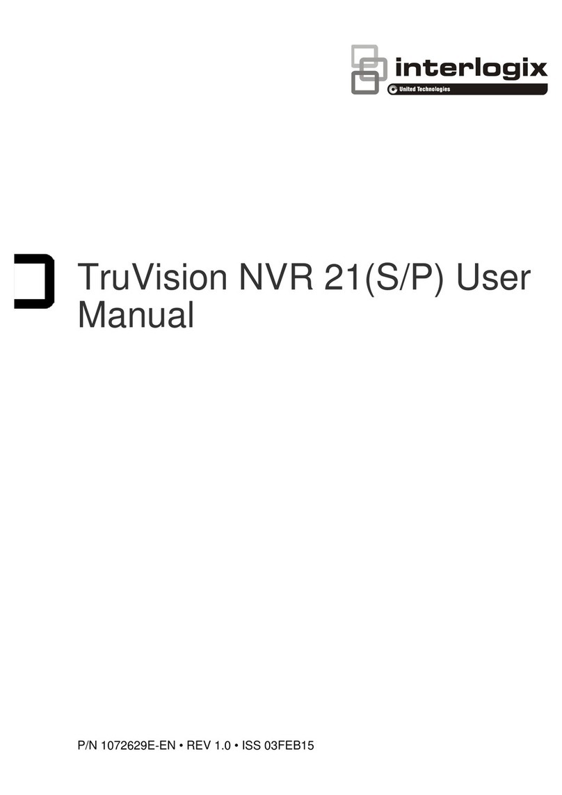 Interlogix TruVision NVR 21 user manual