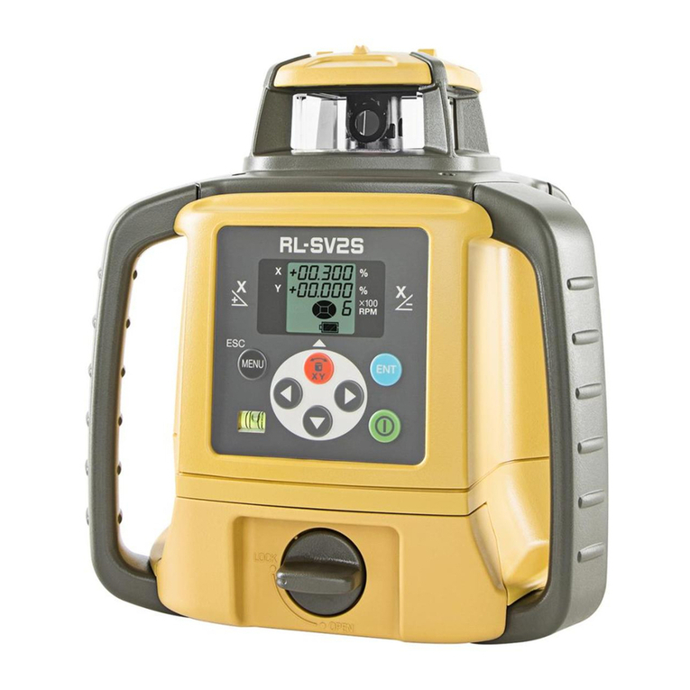 Topcon RL-SV2S User manual Topcon RL-SV2S User manual