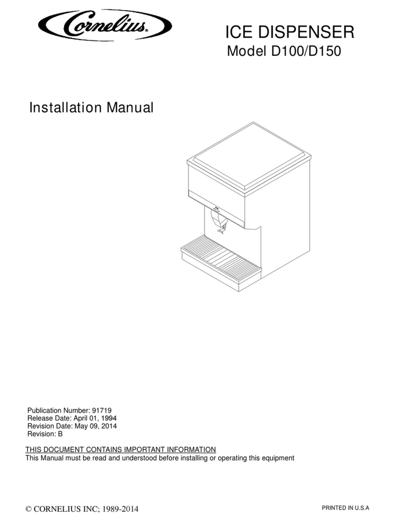 Cornelius D100 User manual