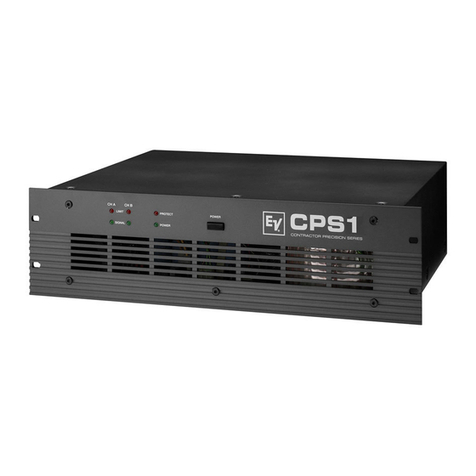 Electro-Voice CPS 1 Service manual