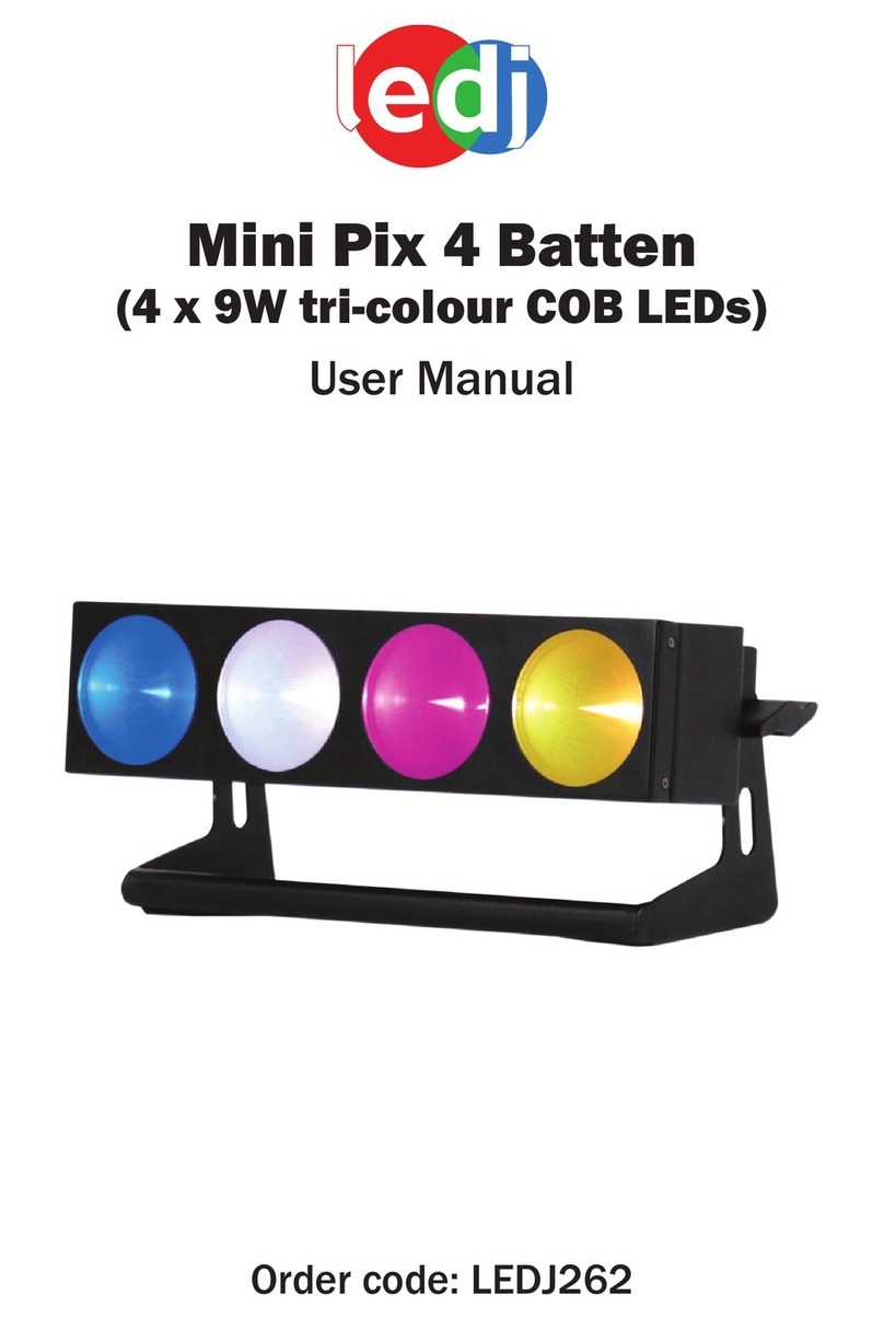 Ledj Mini Pix 4 Batten user manual