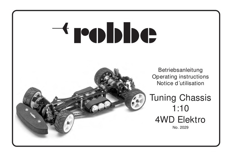 ROBBE Tunin chassis 1:10 4WD Elektro operating instructions