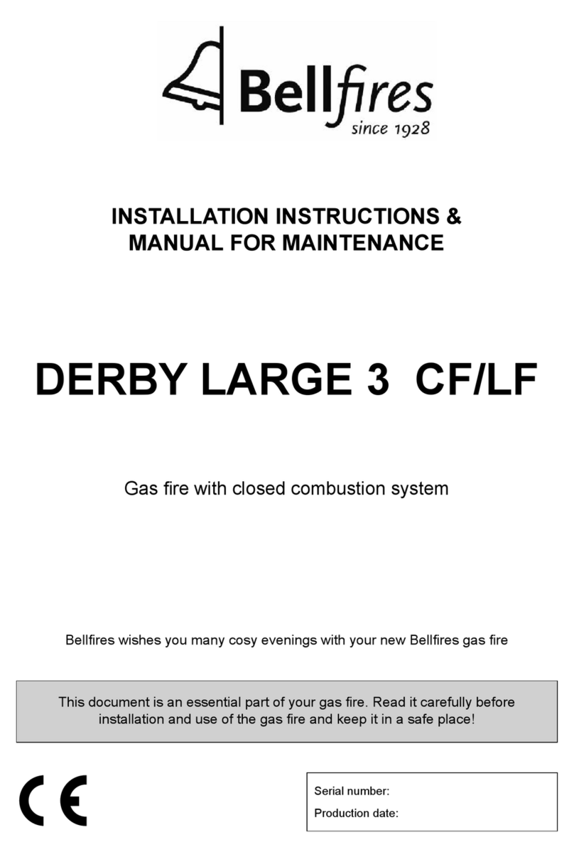 Bellfires DERBY LARGE 3 CF User manual Bellfires DERBY LARGE 3 CF User manual