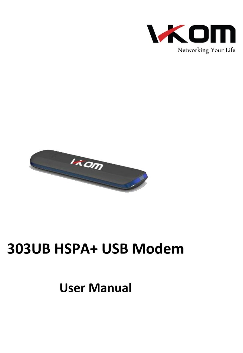 VKOM 303UB user manual