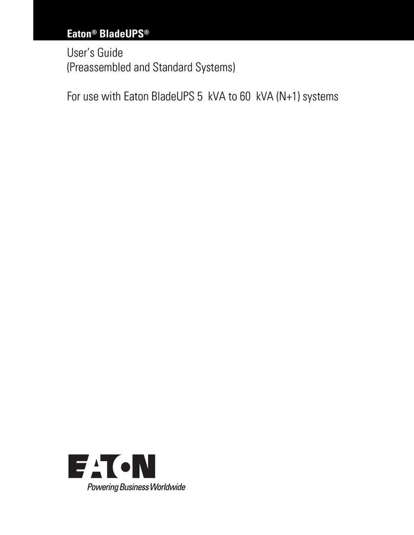 Eaton BladeUPS none user guide