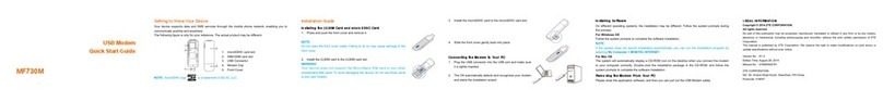 Zte MF730M quick start guide