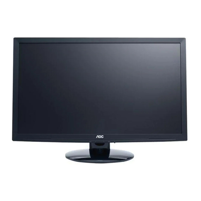 AOC E2495SD User manual