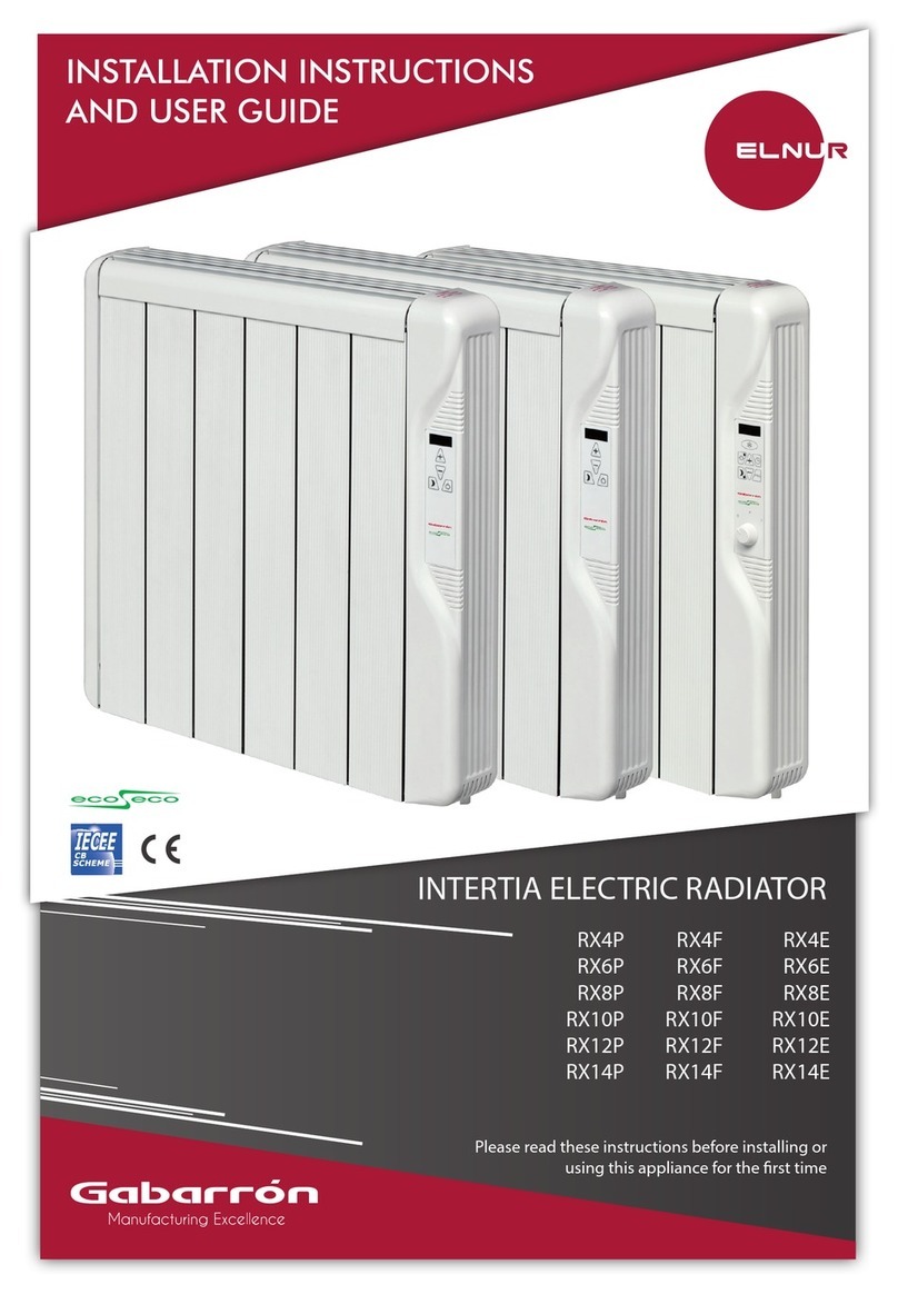 Elnur INTERTIARX4P Mounting instructions