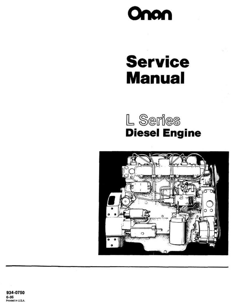 Onan L Series User manual