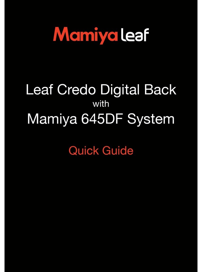 Mamiya Leaf Credo User manual Mamiya Leaf Credo User manual