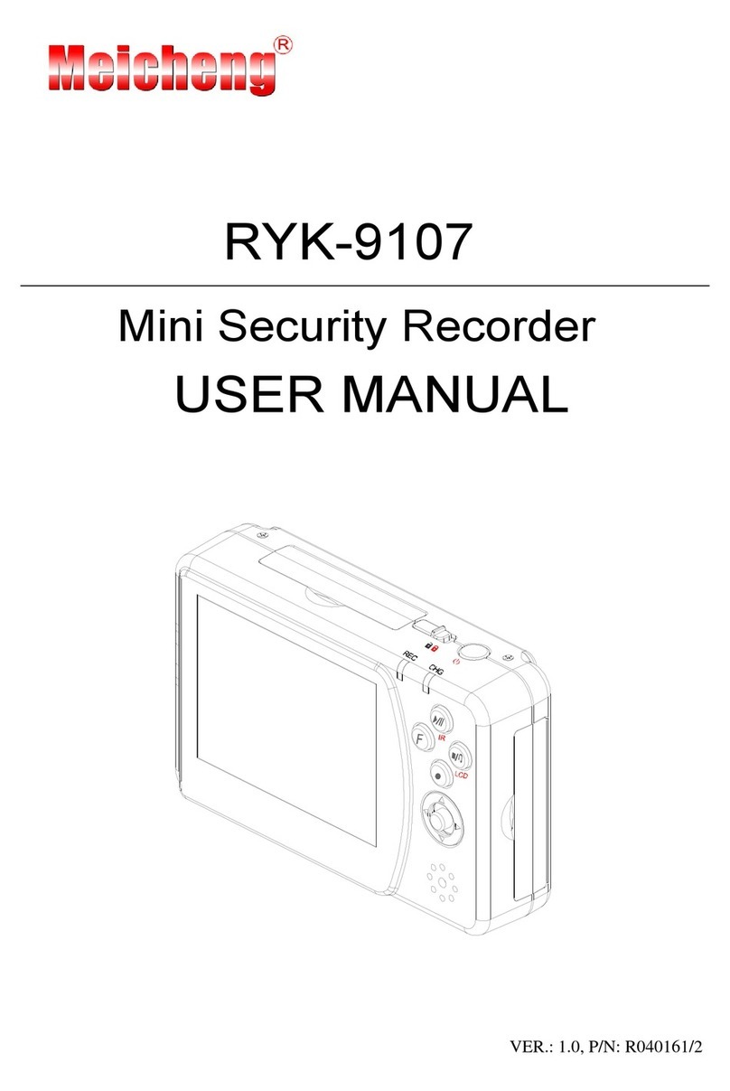 Meicheng RYK-9107 user manual