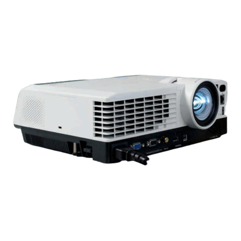 Ricoh PJ X3340 operating instructions