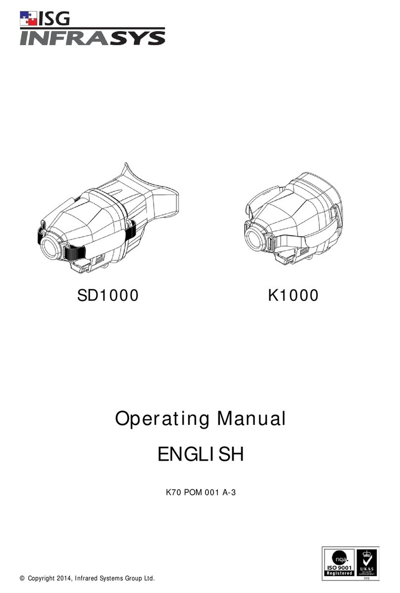 Infrasys SD1000 operating manual