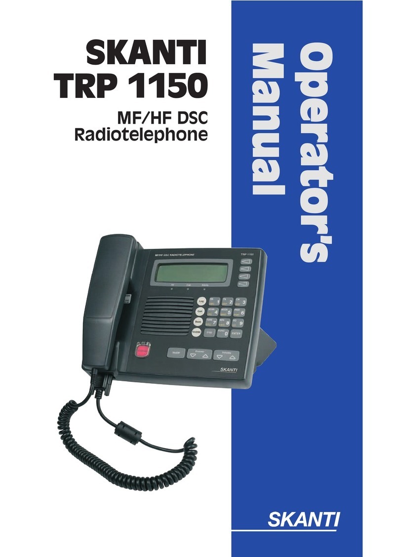 Skanti TRP 1150 Operator's manual
