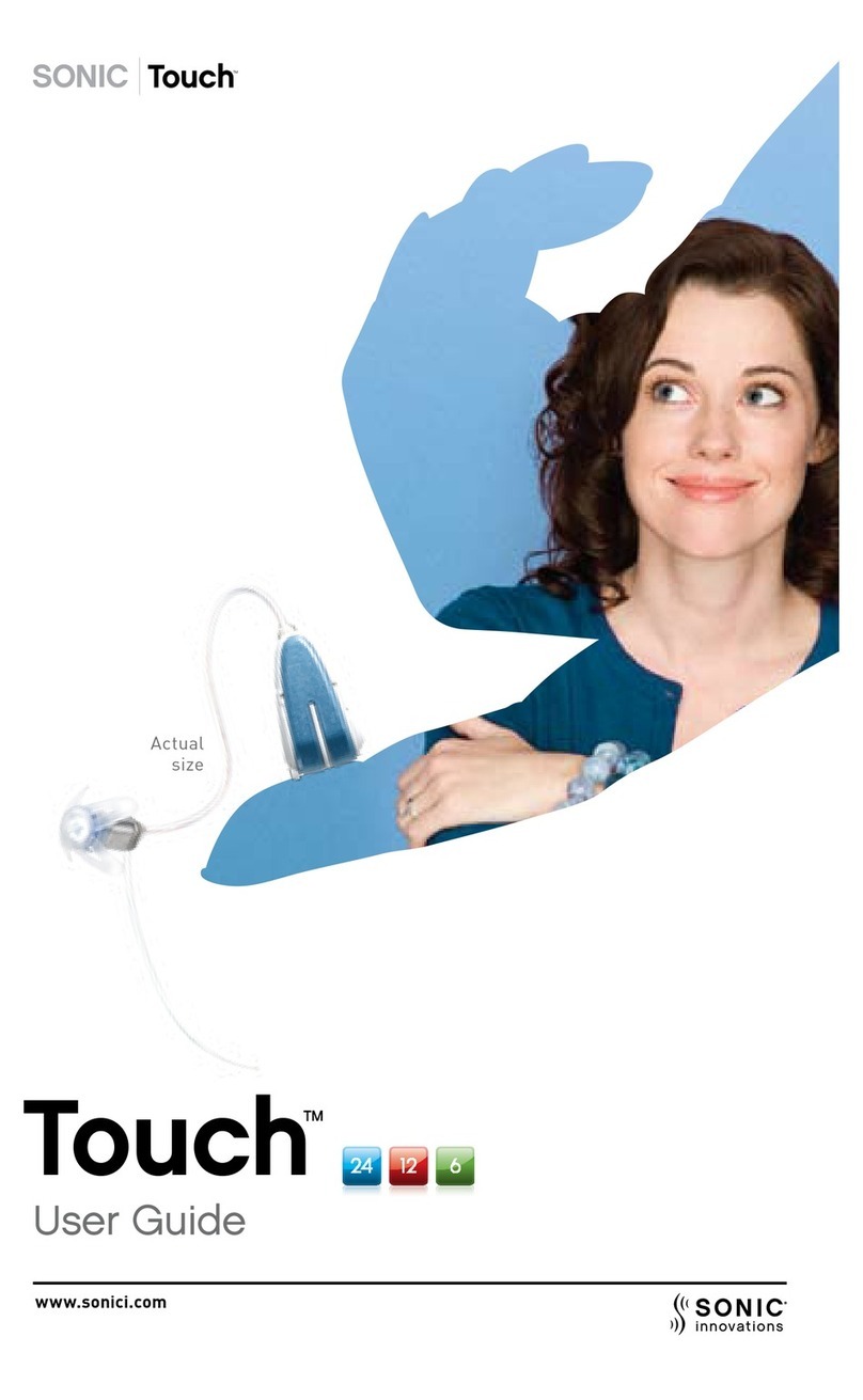 Sonic Touch User manual Sonic Touch User manual