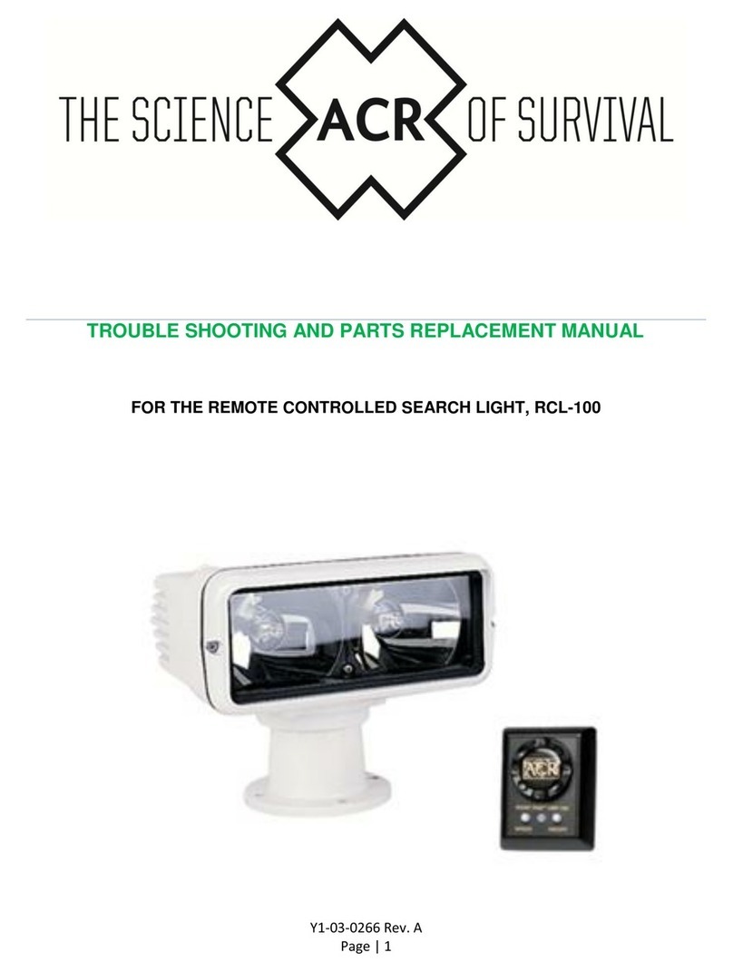 ACR Electronics RCL-100 User manual