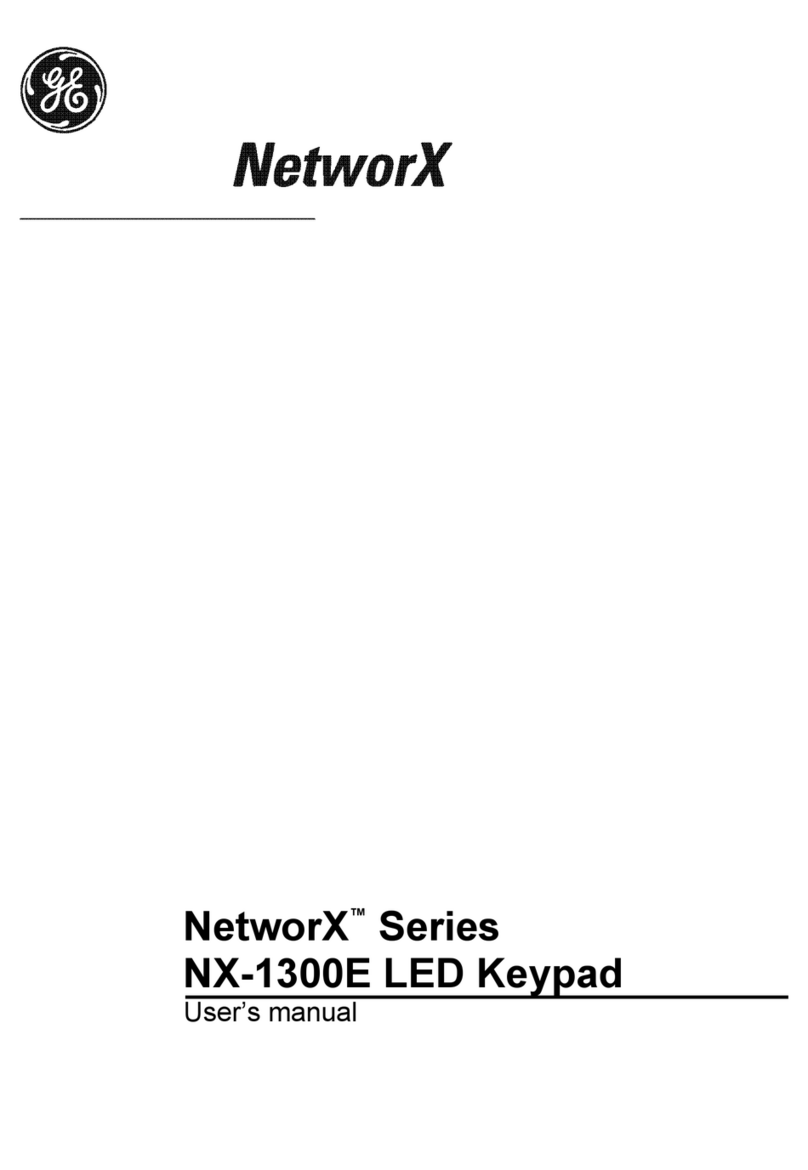 NetworX NX-1300E user manual