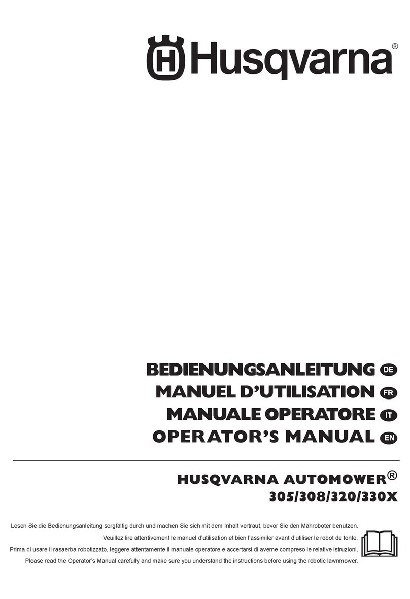 Husqvarna Automower 305 Operator's manual