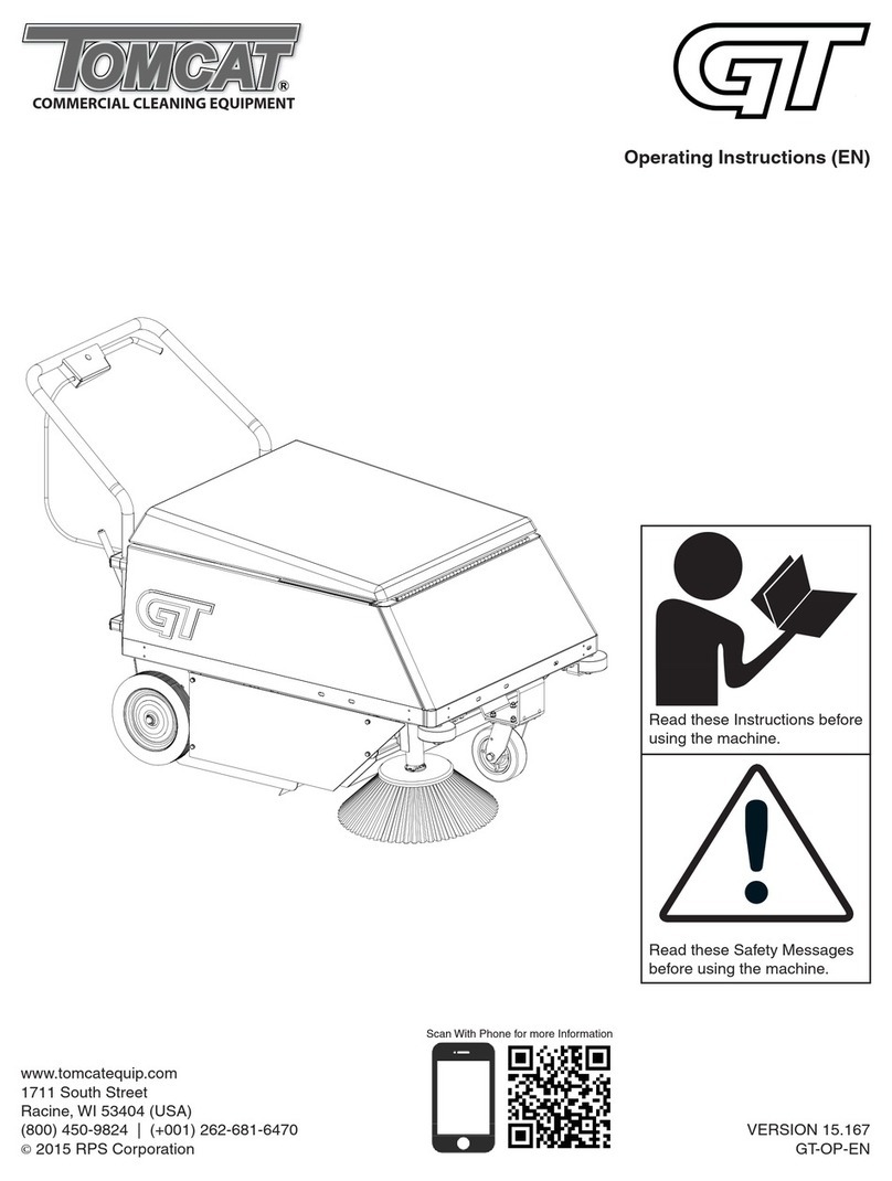 Tomcat GT operating instructions