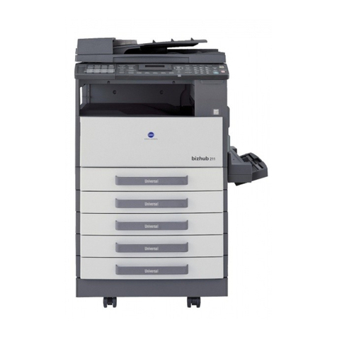 Konica Minolta bizhub 169 User manual