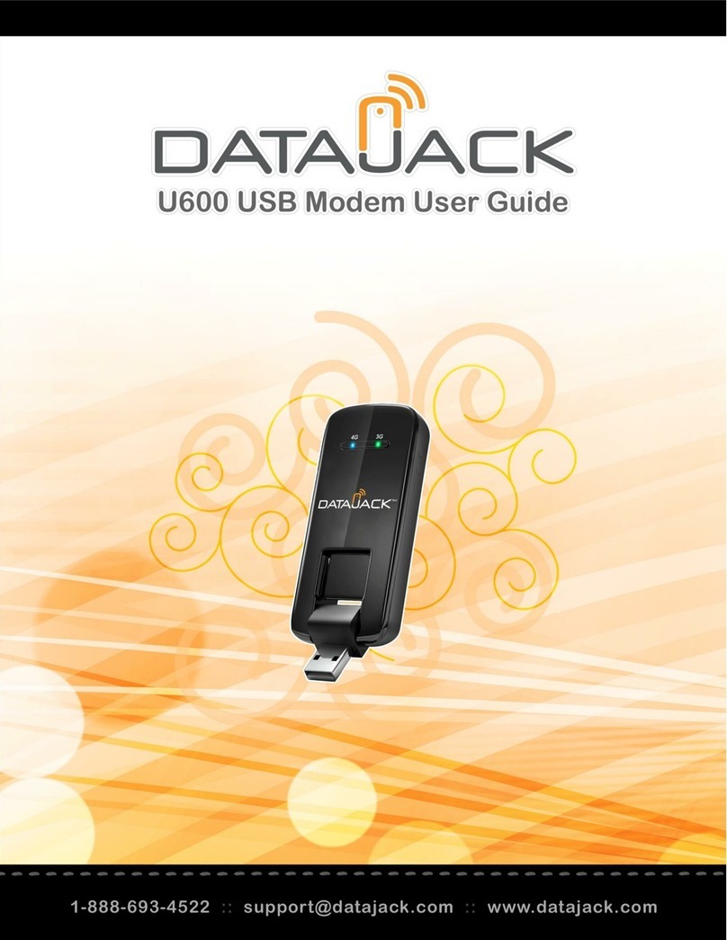 Datajack U600 user guide