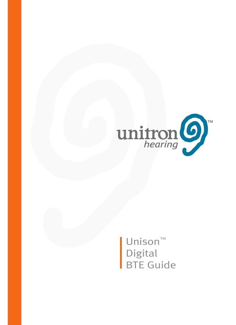Unitron Unison Digital BTE User manual
